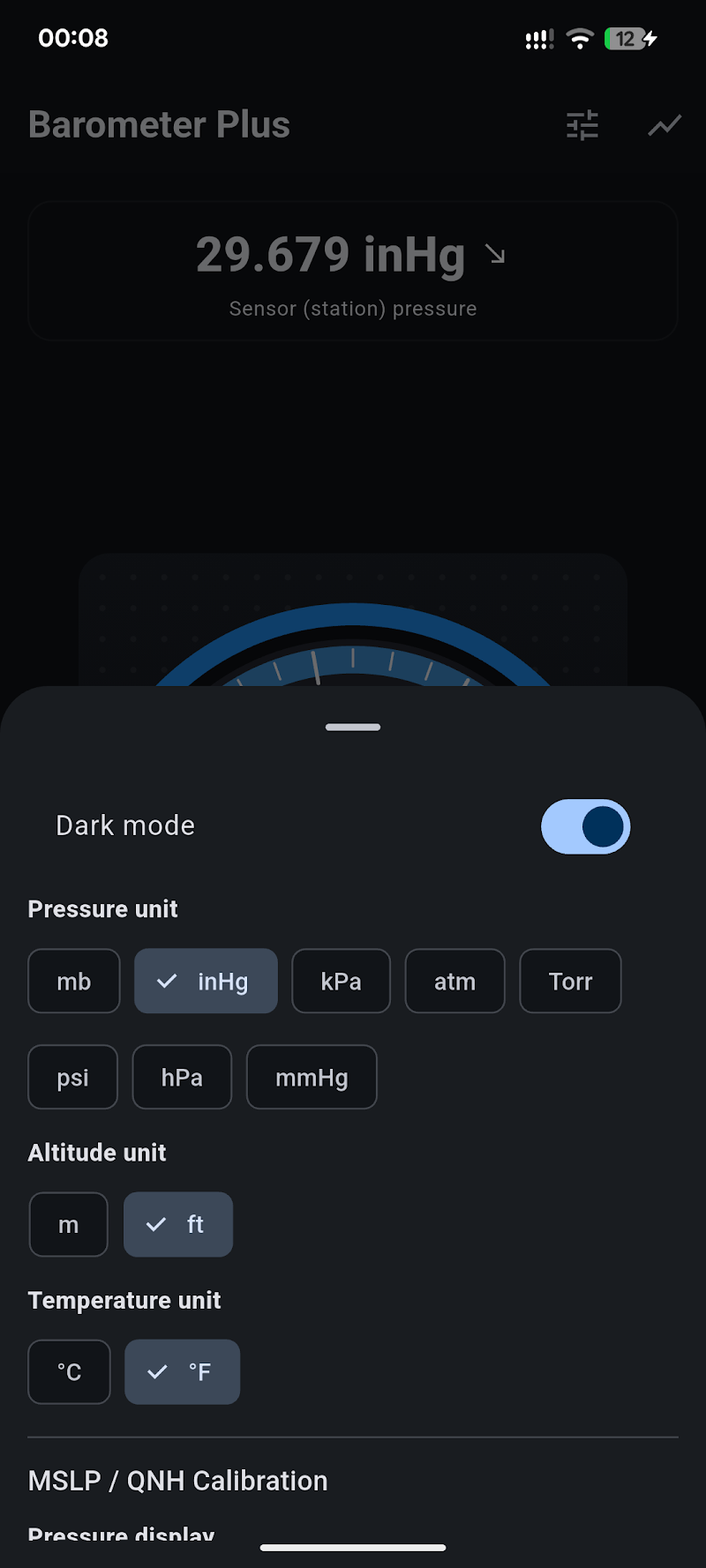 Barometer screenshot 3