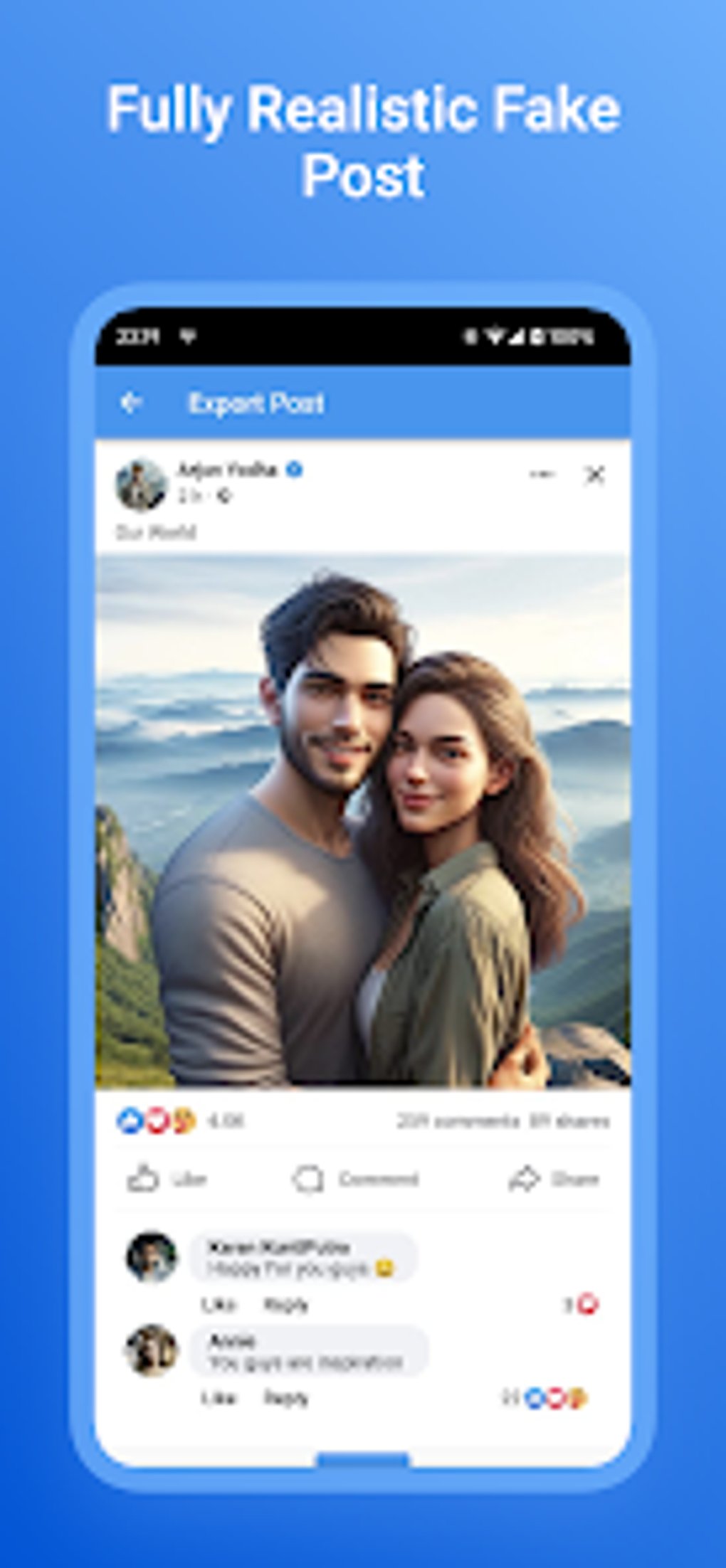 Fake Post Creator screenshot