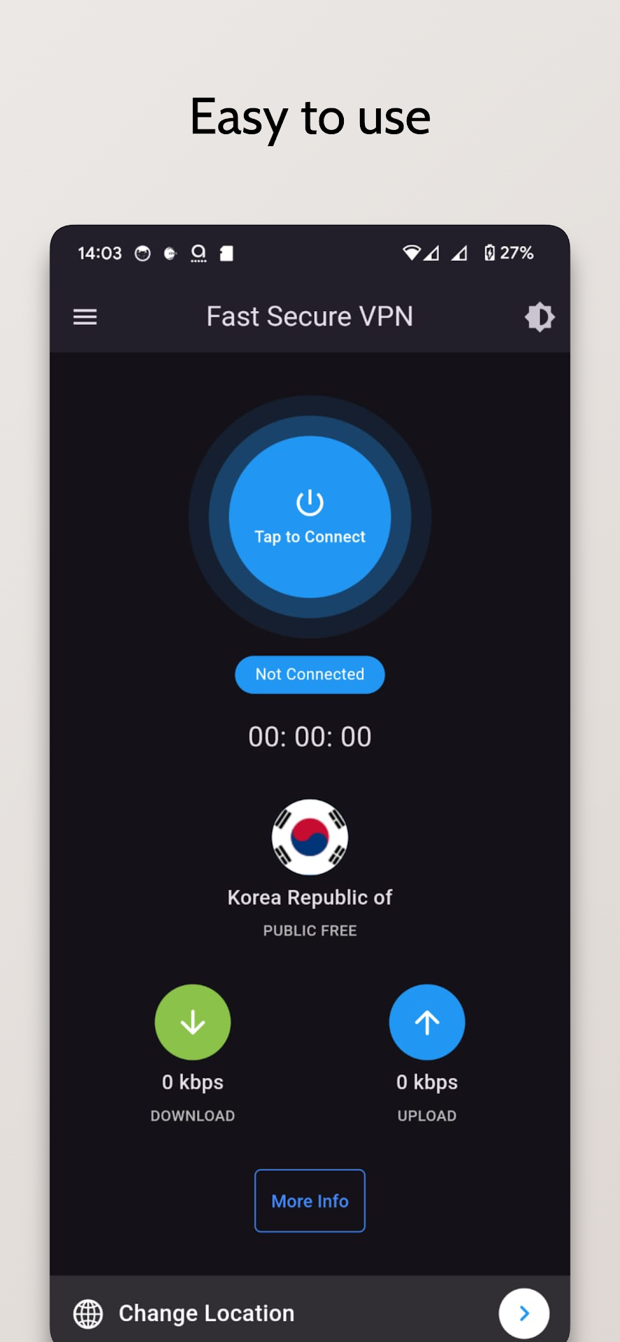Fast Secure VPN screenshot 1