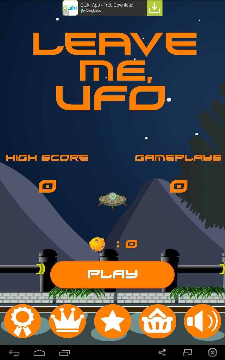Leave me,UFO screenshot 1